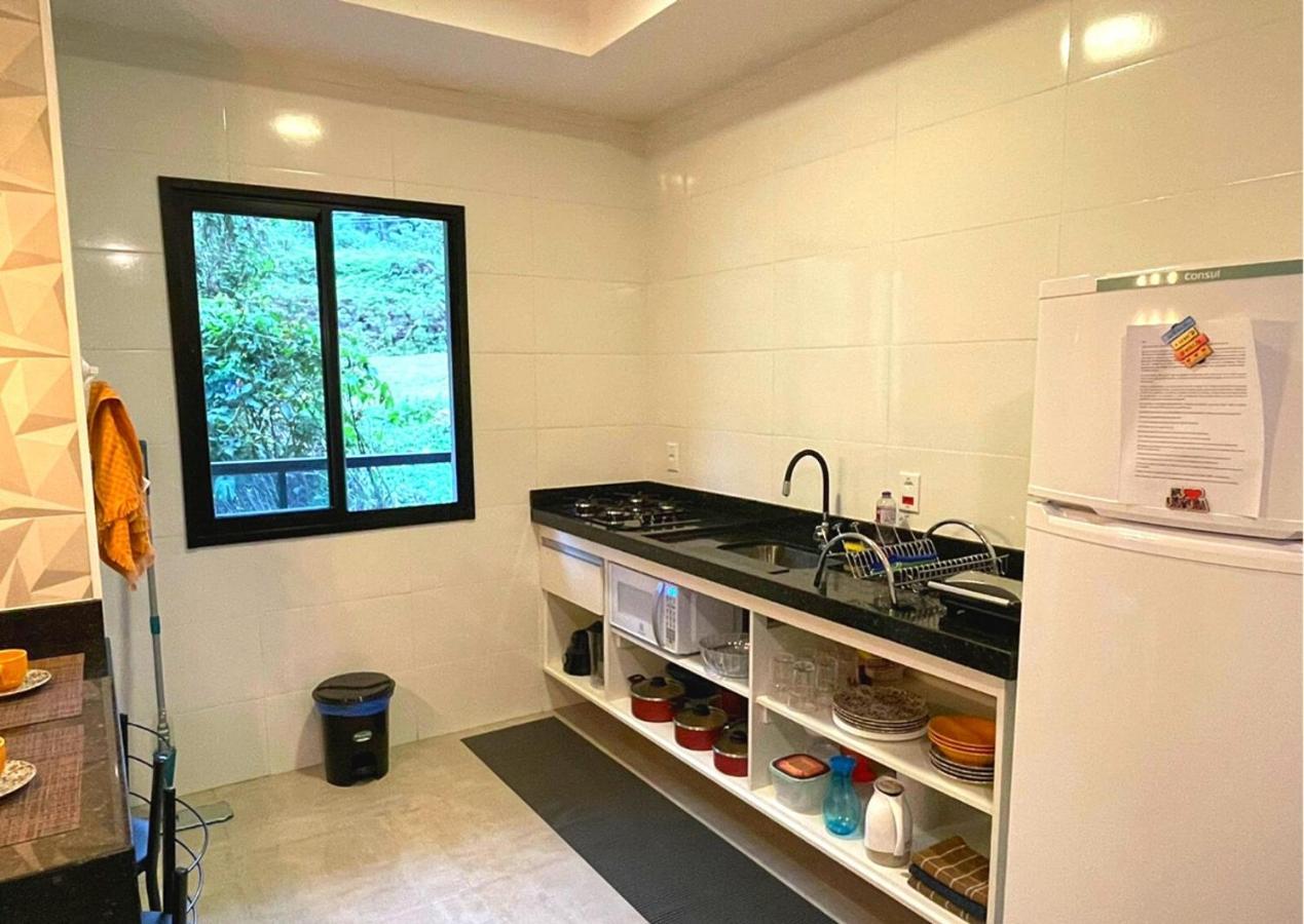 Refugio Praia Lagoinha Ubatuba-Sp Condominio Samola Apto 05 Eksteriør billede